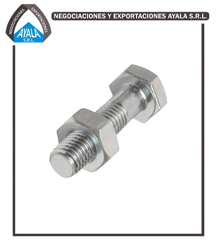 Perno y tuerca INOXidable 304-316